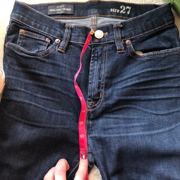J. Crew highrise skinny size 27 - Picture 3 of 3